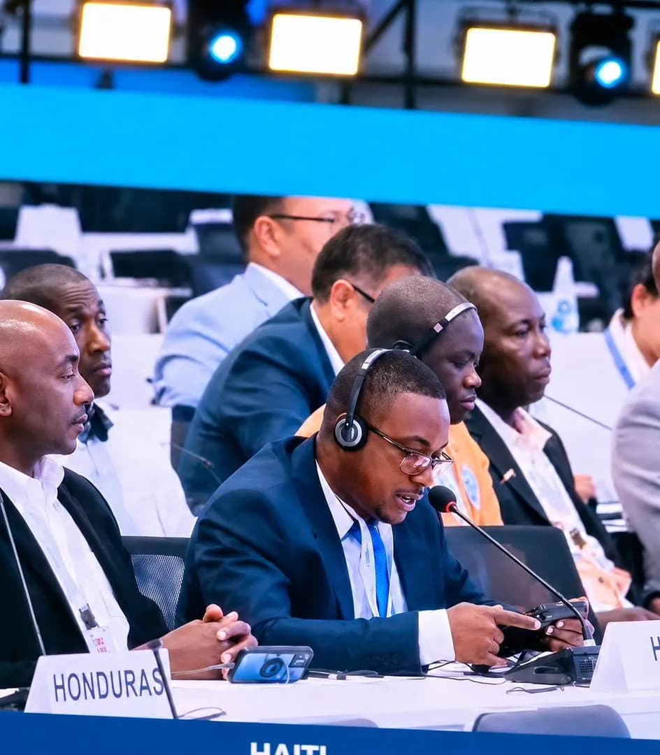 COP17 : John Stimphil porte la voix d'Haïti à la tribune de la lutte contre la désertification à Oulan-Bator