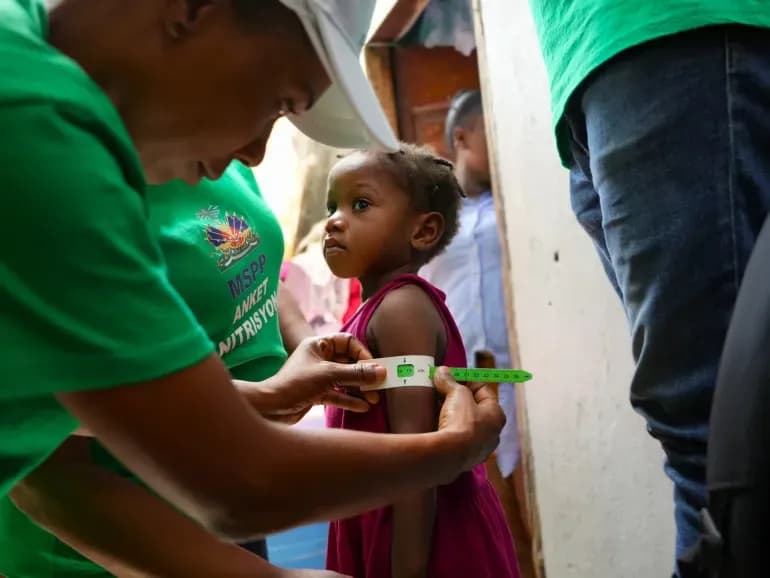 Haïti : la malnutrition aiguë chez les enfants en hausse, un enfant sur treize touché selon l'UNICEF